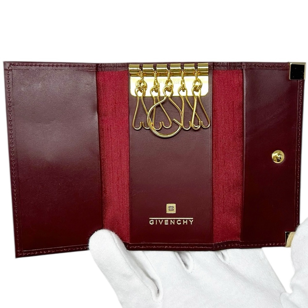 Givenchy Pristine Condition Leather Key Wallet - Picture 3 of 10